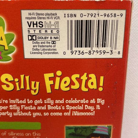 Dora The Explorer: Super Silly Fiesta! VHS Video Nick Jr. - Picture 4 of 9